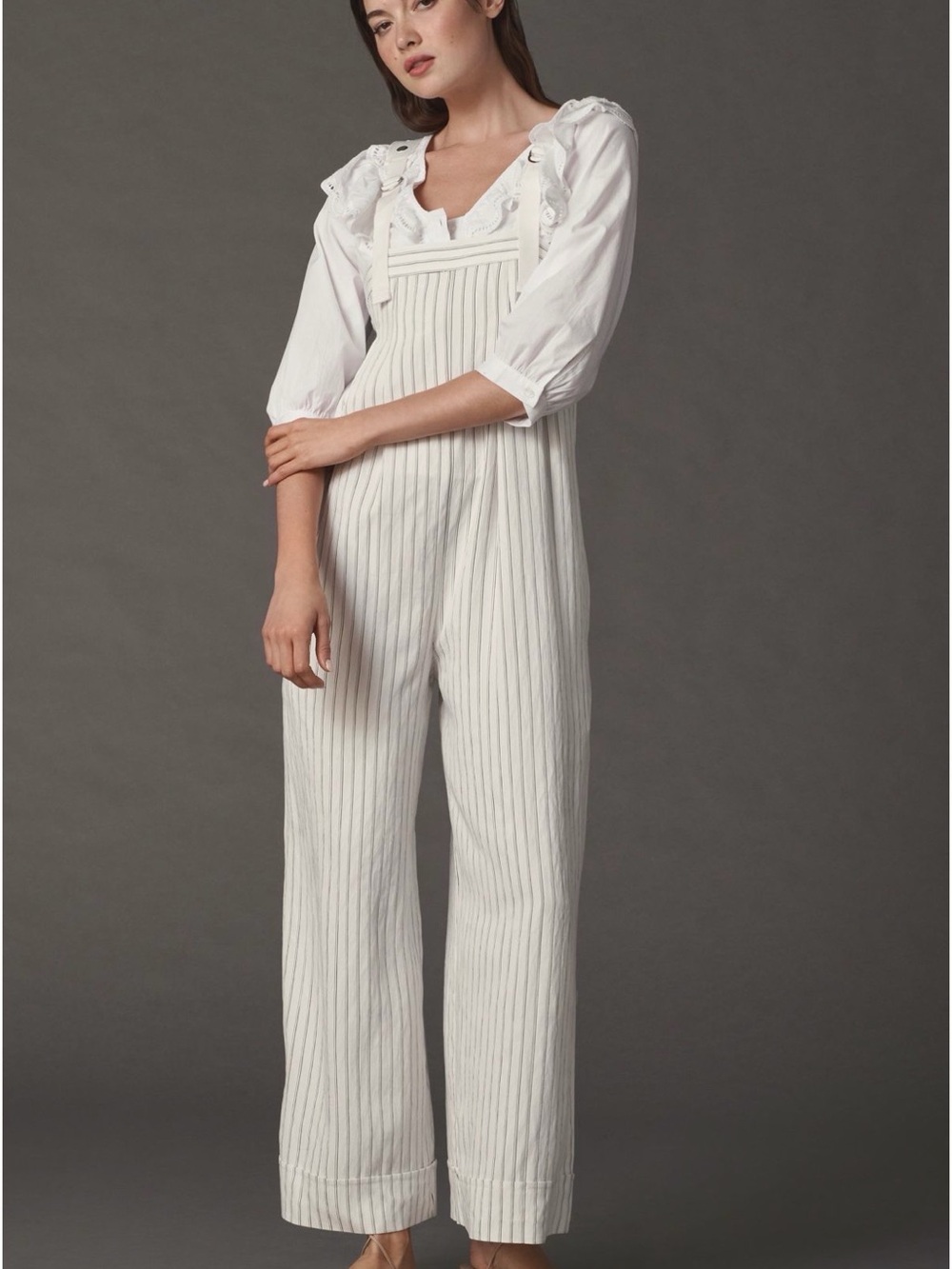 Maeve Waders Wide-Leg Jumpsuit